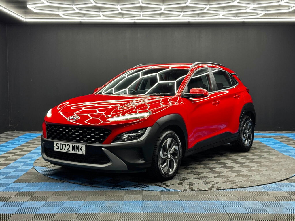 Hyundai Kona 1.6 H-gdi Se Connect Dct Euro 6 Ss Red #3