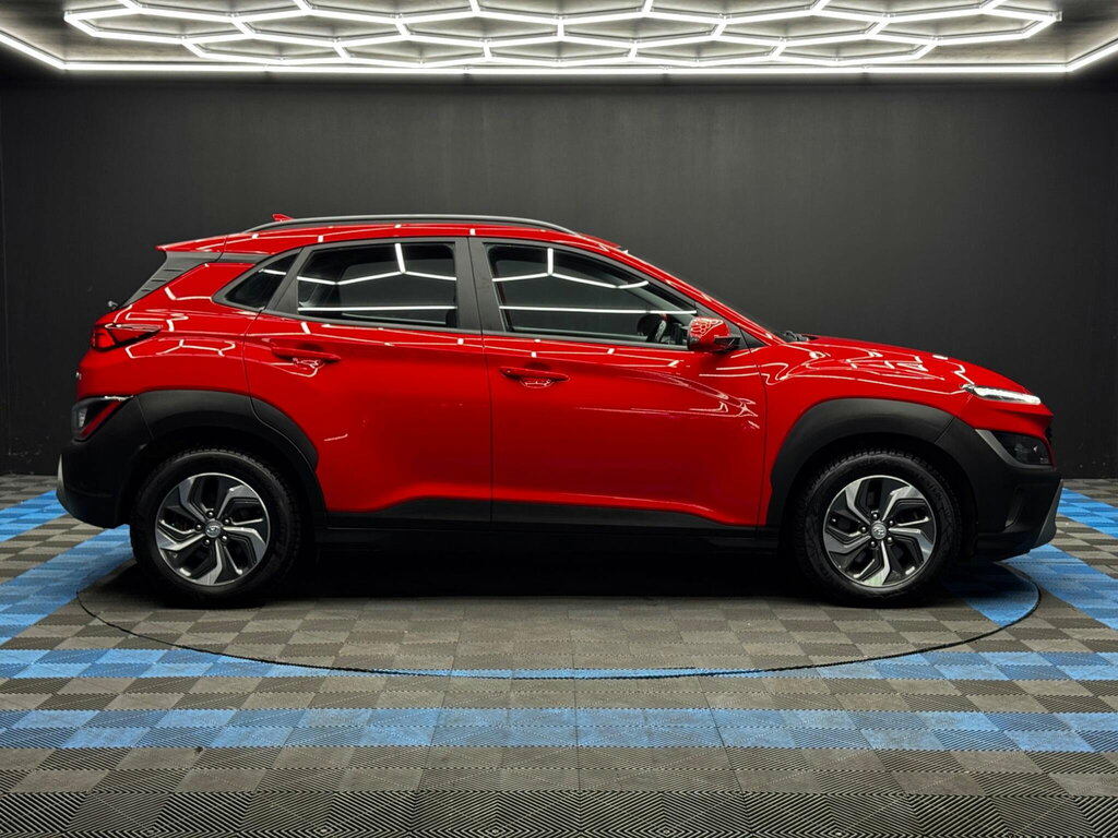 Hyundai Kona 1.6 H-gdi Se Connect Dct Euro 6 Ss Red #4