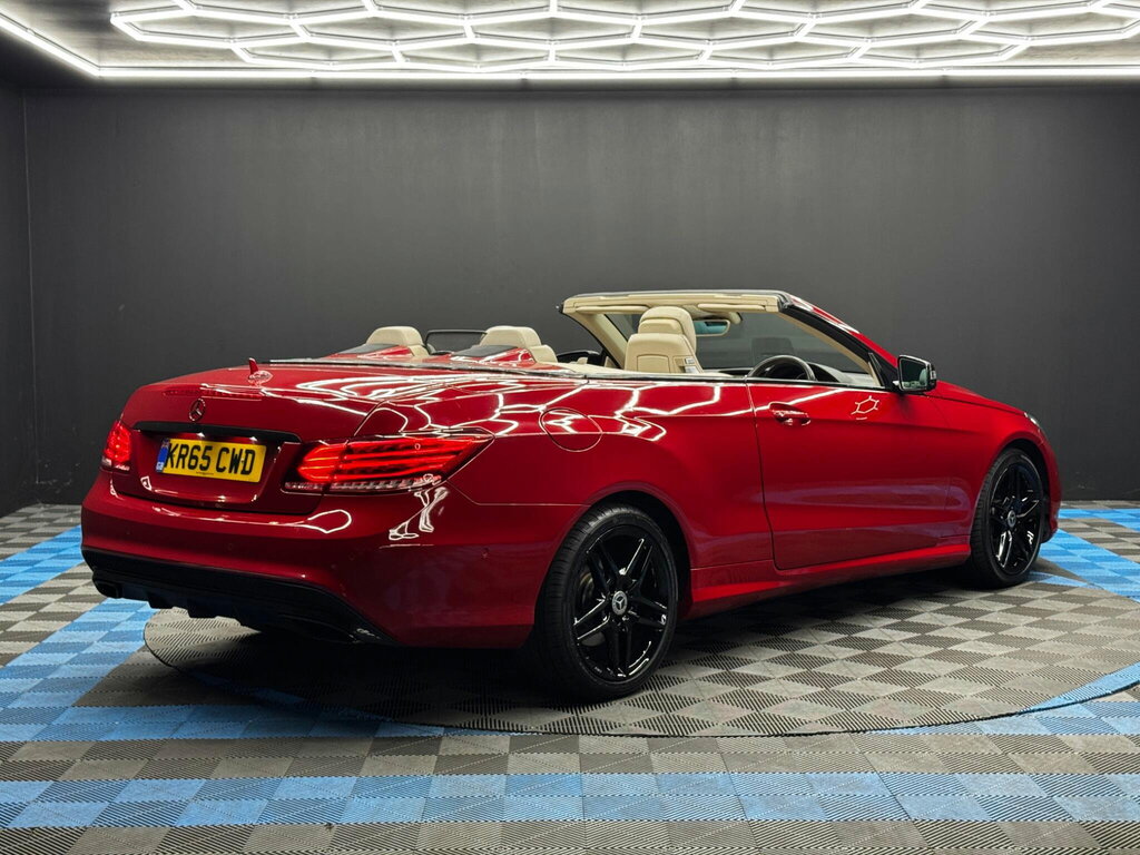Mercedes-Benz E Class 2.1 E220 Bluetec Amg Line Cabriolet G-tronic Euro Red #5