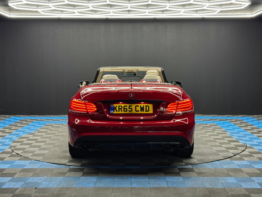 Mercedes-Benz E Class 2.1 E220 Bluetec Amg Line Cabriolet G-tronic Euro Red #6