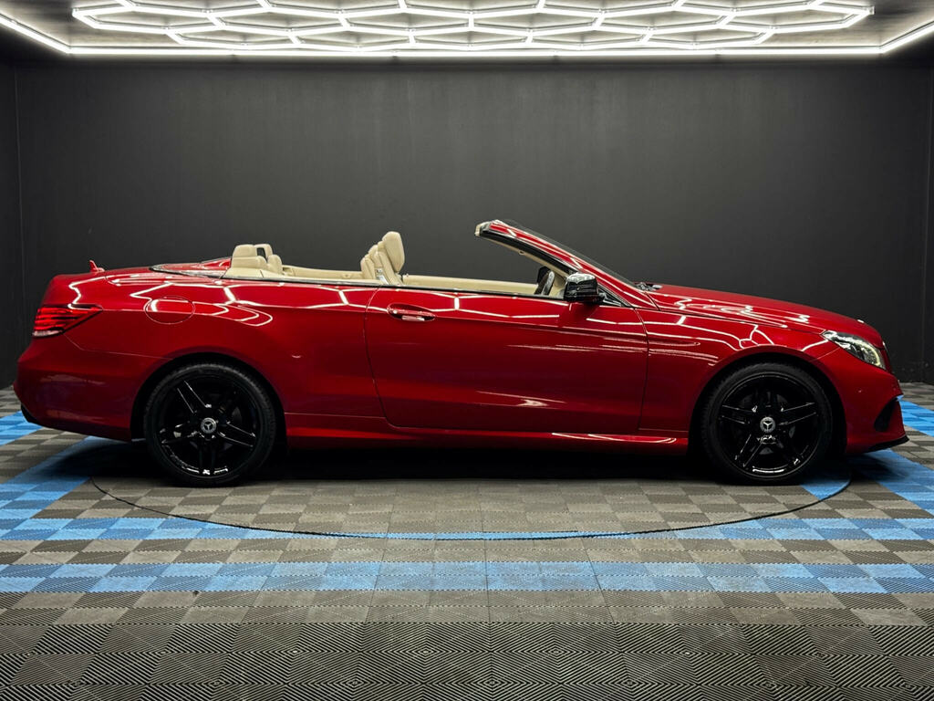 Mercedes-Benz E Class 2.1 E220 Bluetec Amg Line Cabriolet G-tronic Euro Red #4