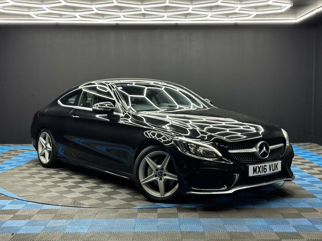 Mercedes-Benz C Class 2.1 C220d Amg Line G-tronic Euro 6 Ss Black
