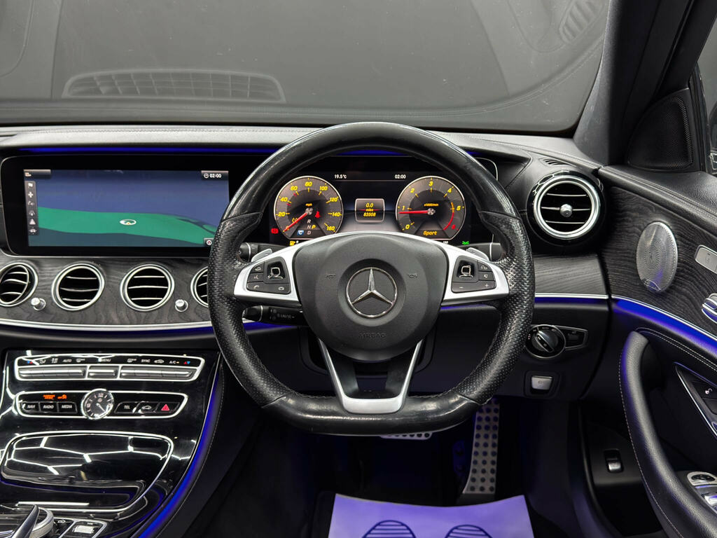 Mercedes-Benz E Class 2.0 E220d Amg Line Premium Plus Cabriolet Di White #19