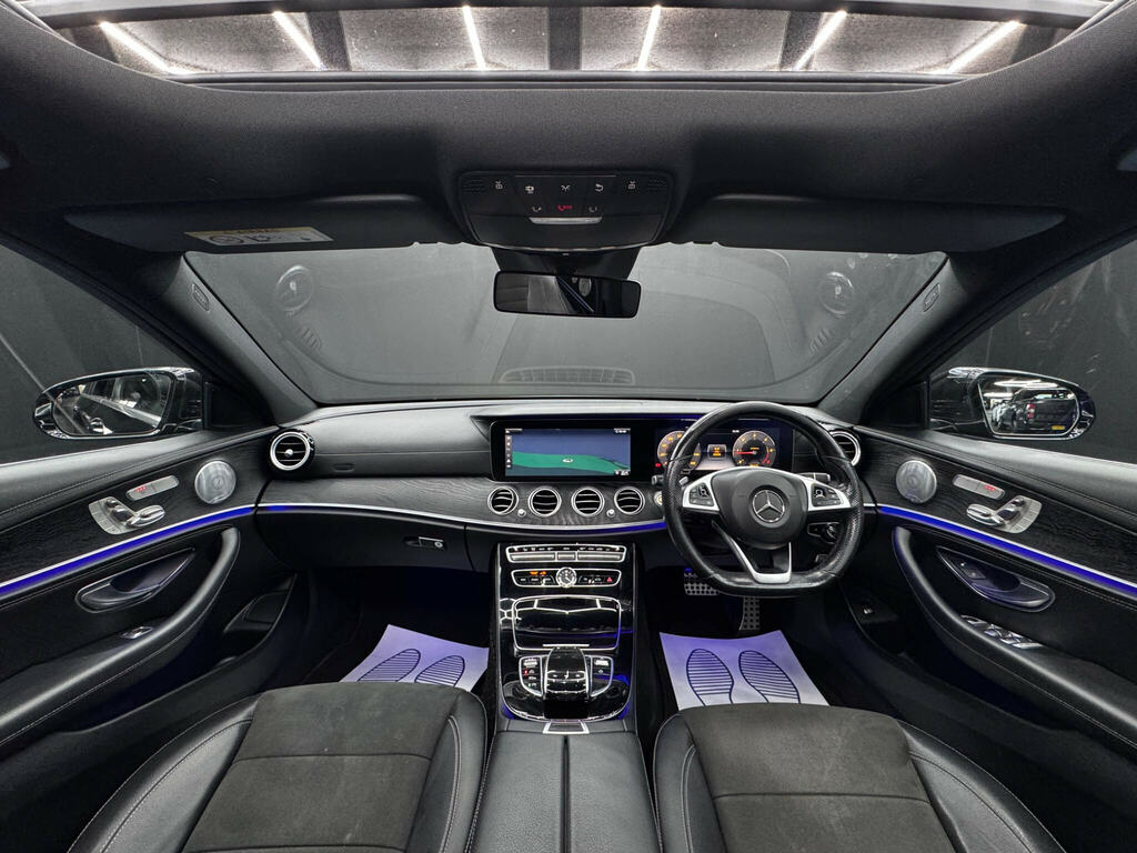 Mercedes-Benz E Class 2.0 E220d Amg Line Premium Plus Cabriolet Di White #18