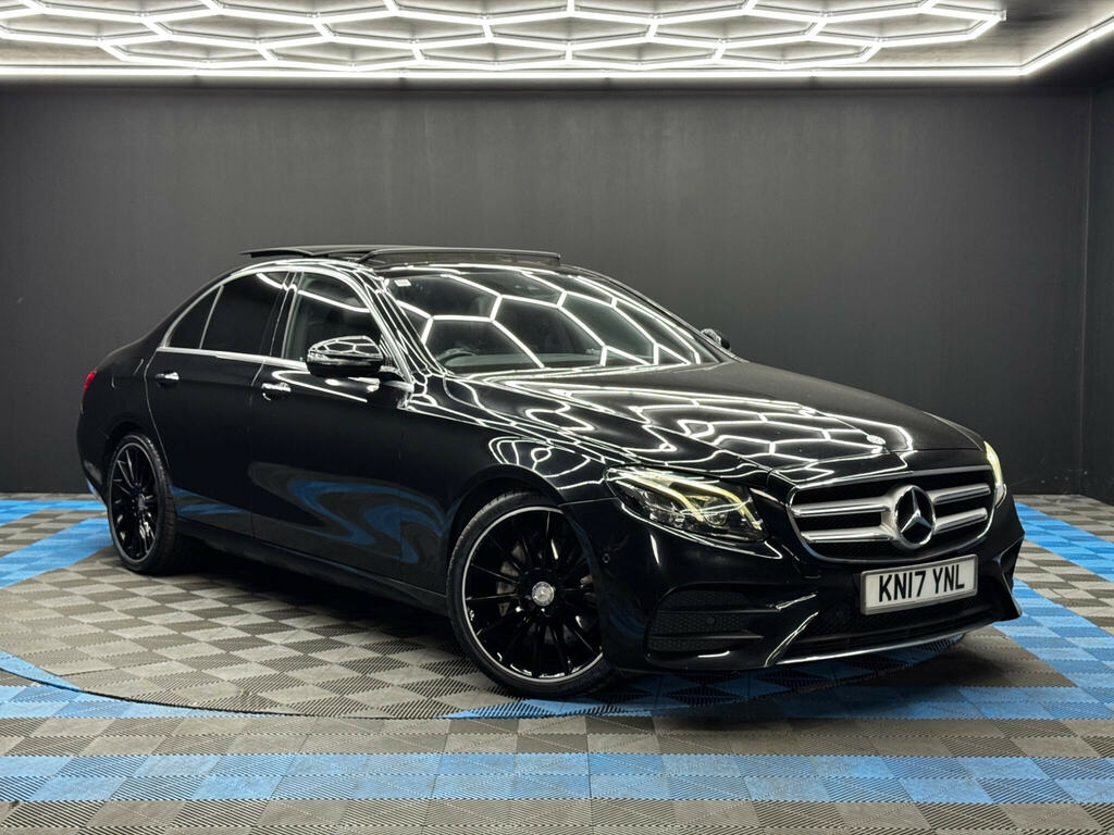 Mercedes-Benz E Class 2.0 E220d Amg Line Premium Plus G-tronic Euro 6 Black