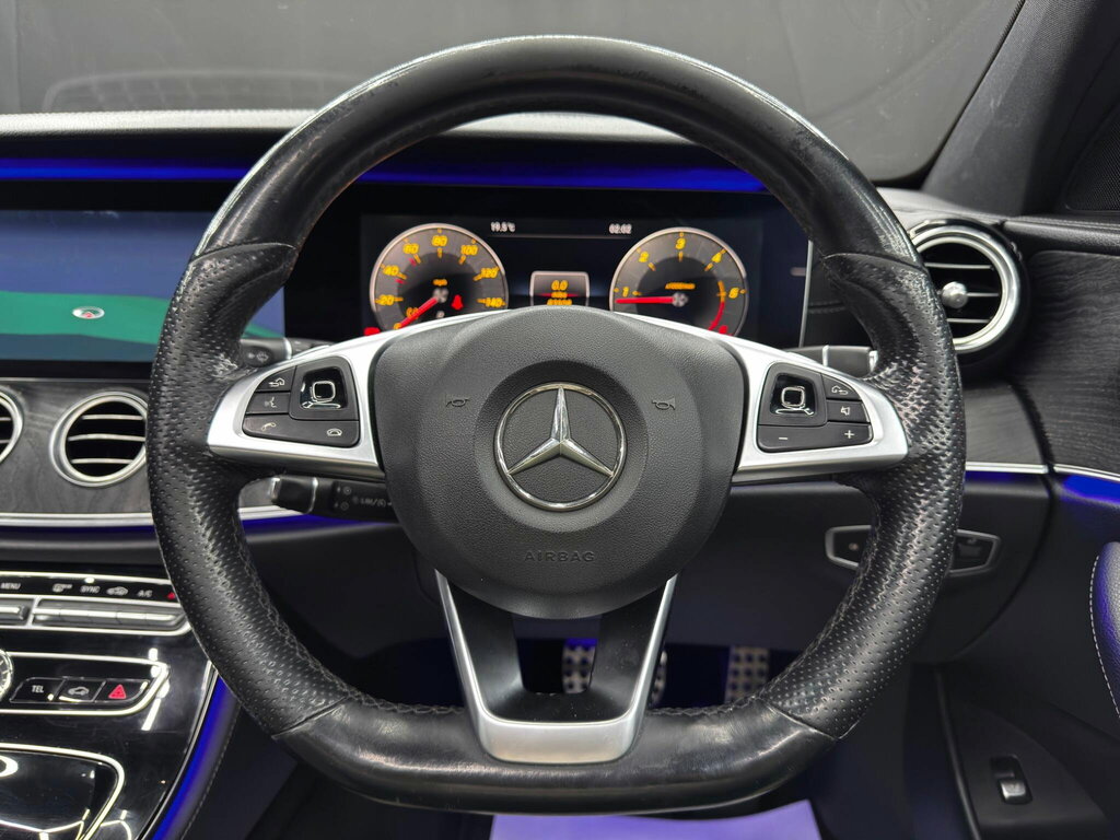 Mercedes-Benz E Class 2.0 E220d Amg Line Premium Plus Cabriolet Di White #20
