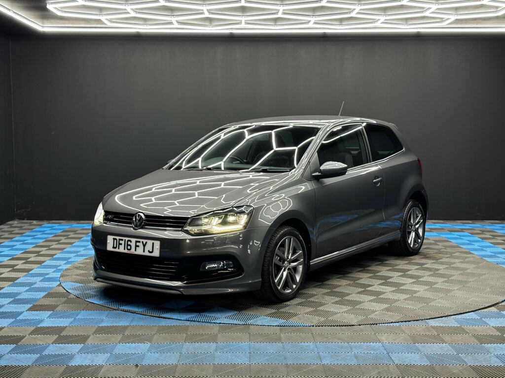 Volkswagen Polo 1.2 Tsi Bluemotion Tech R-line Euro 6 Ss Grey #3
