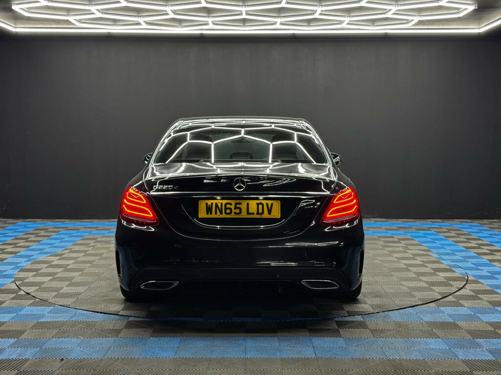 Mercedes-Benz C Class 2.1 C220d Amg Line Premium Saloon 7G- Black #6
