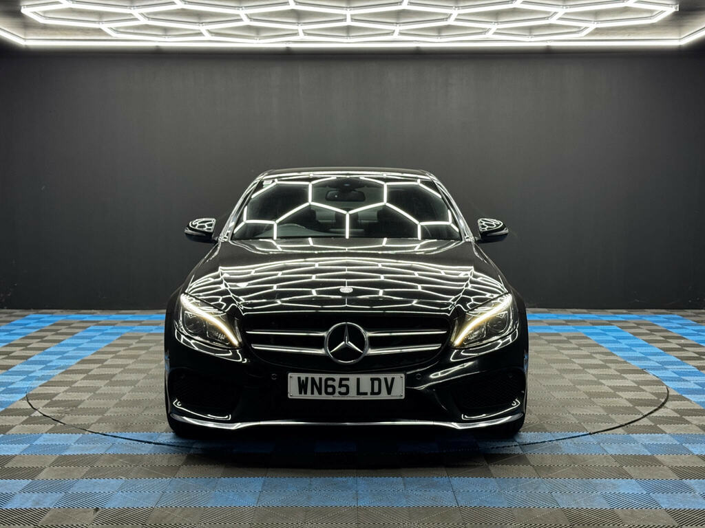 Mercedes-Benz C Class 2.1 C220d Amg Line Premium Saloon 7G- Black #2