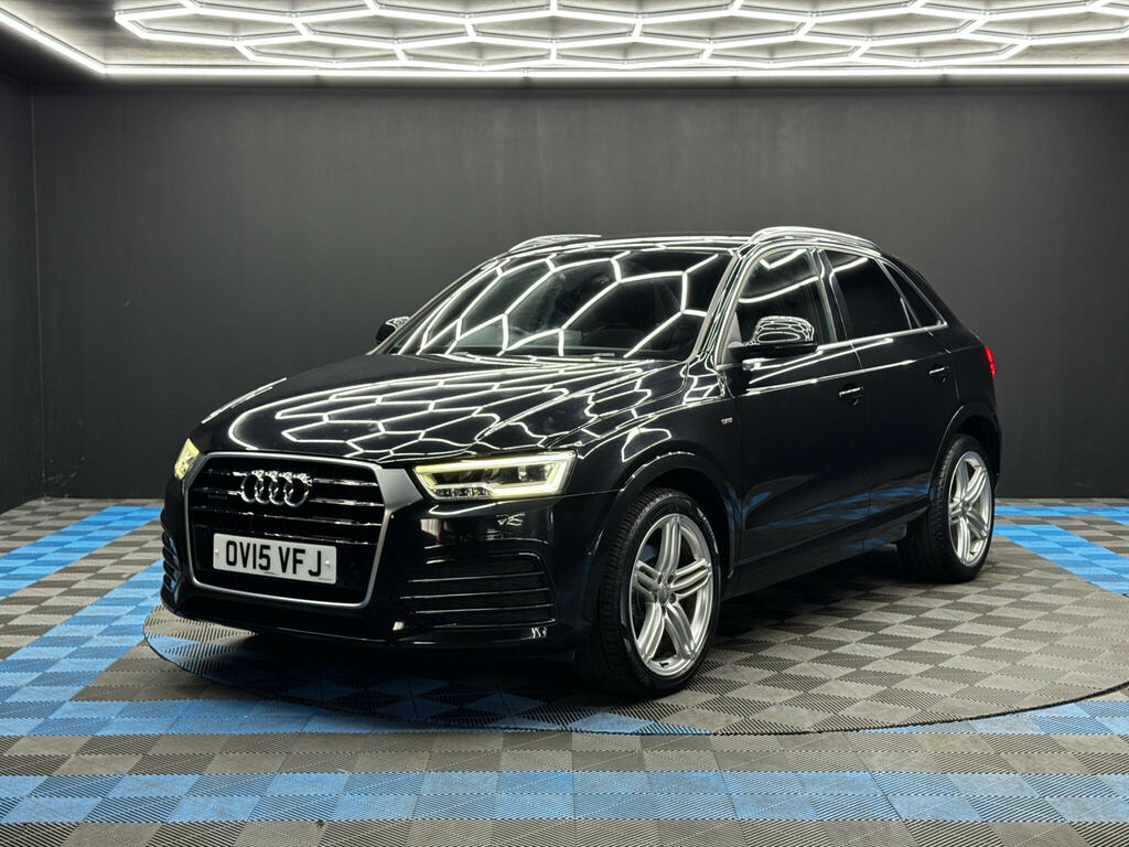 Audi Q3 2.0 Tdi S Line Plus S Tronic Quattro Euro 6 Ss Black #3