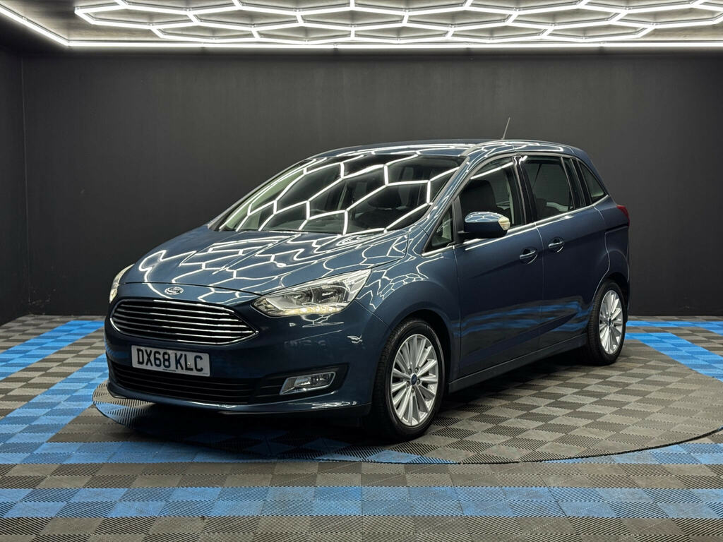 Ford Grand C-Max 1.0T Ecoboost Gpf Titanium Euro 6 Ss Blue #3