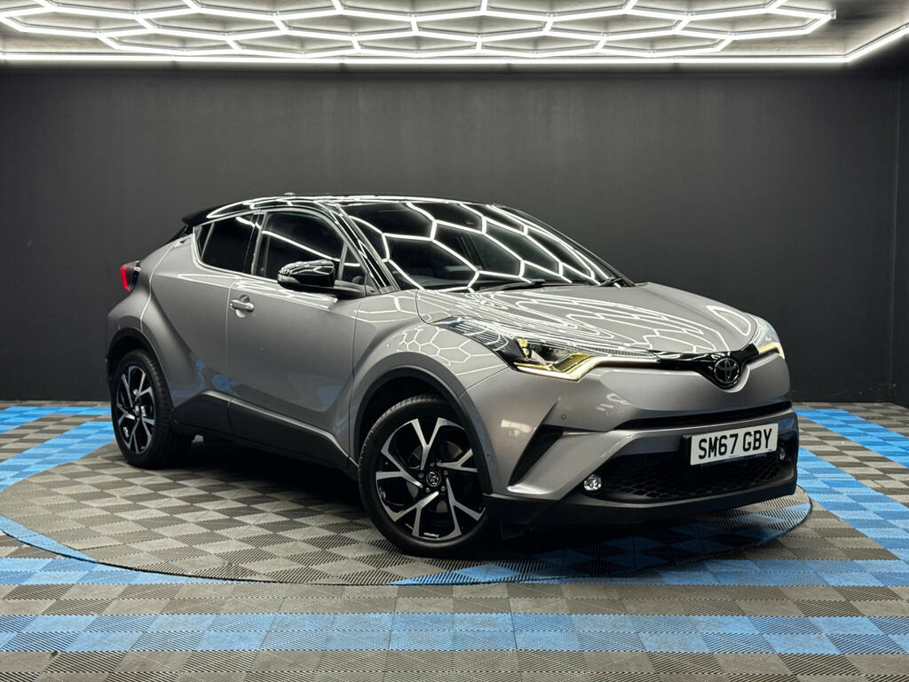 Toyota C-Hr 1.2 Vvt-i Dynamic Cvt Awd Euro 6 Ss Silver