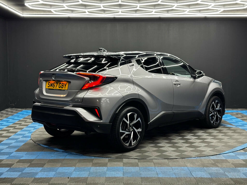 Toyota C-Hr 1.2 Vvt-i Dynamic Cvt Awd Euro 6 Ss Silver #5