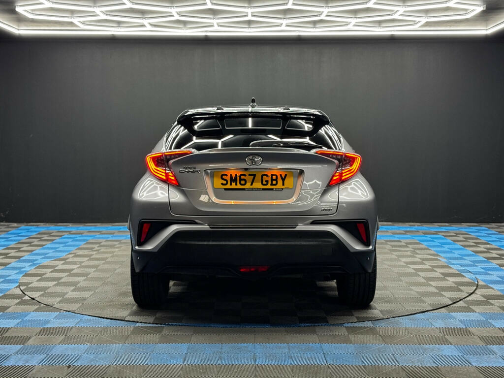 Toyota C-Hr 1.2 Vvt-i Dynamic Cvt Awd Euro 6 Ss Silver #6