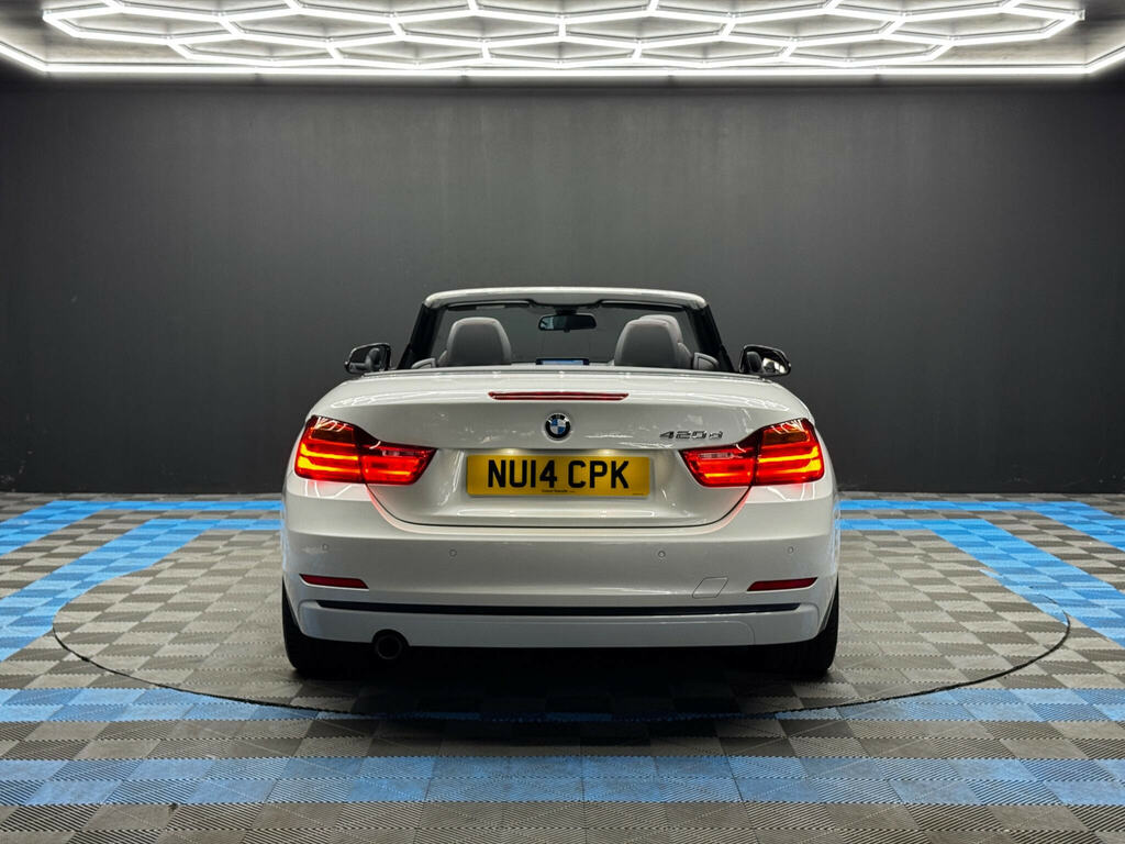 BMW 4 Series 2.0 420D Sport Euro 6 Ss White #6