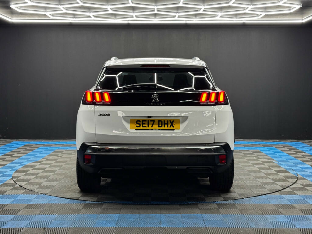 Peugeot 3008 1.6 Bluehdi Allure Eat Euro 6 Ss White #6
