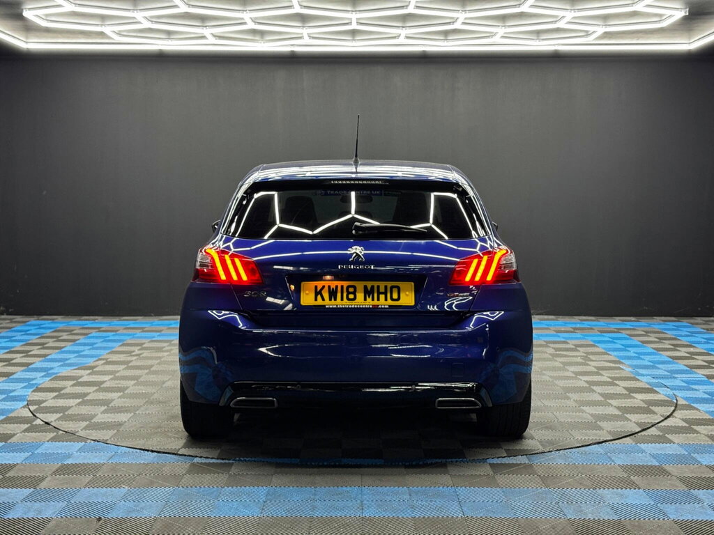 Peugeot 308 1.2 Puretech Gt Line Euro 6 Ss Blue #6
