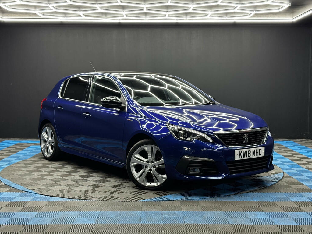 Peugeot 308 1.2 Puretech Gt Line Euro 6 Ss Blue
