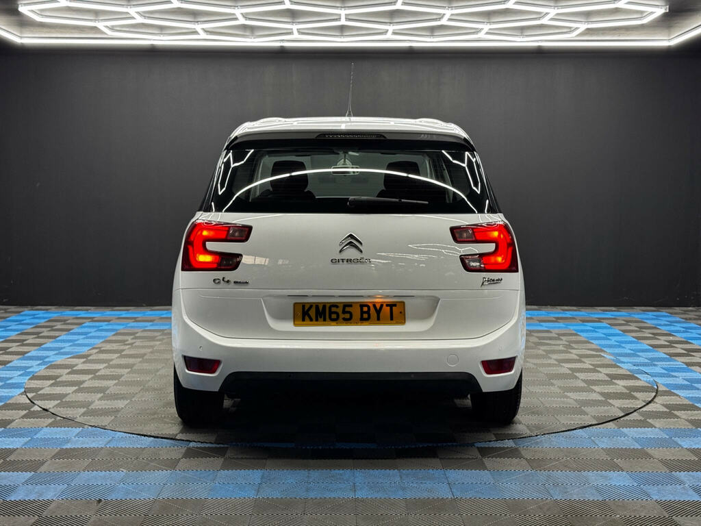 Citroen Grand C4 Picasso 1.6 Bluehdi Vtr Euro 6 Ss White #6