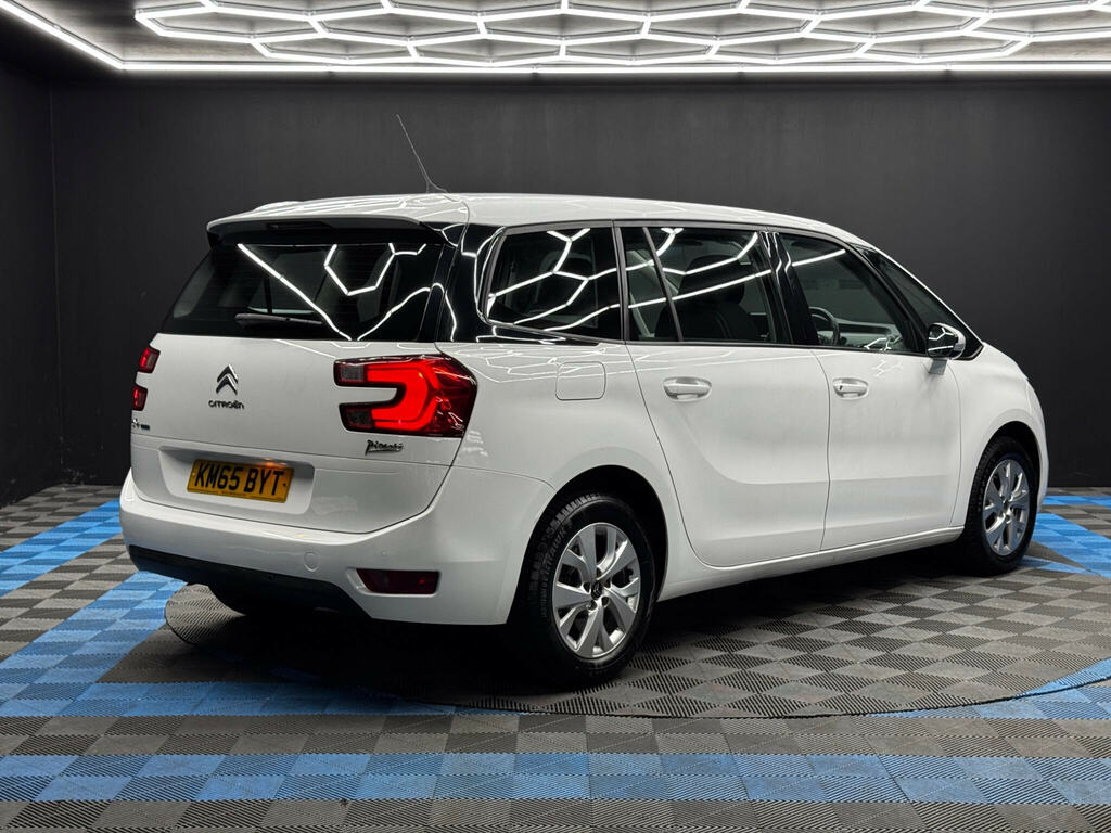 Citroen Grand C4 Picasso 1.6 Bluehdi Vtr Euro 6 Ss White #5