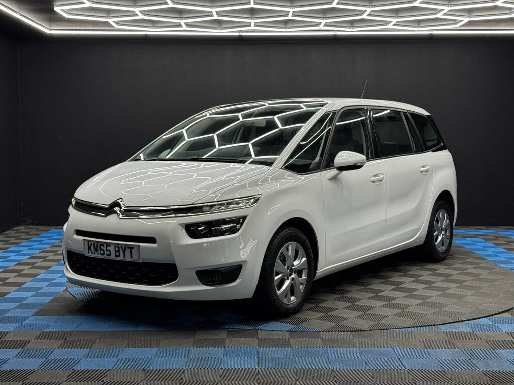 Citroen Grand C4 Picasso 1.6 Bluehdi Vtr Euro 6 Ss White #3