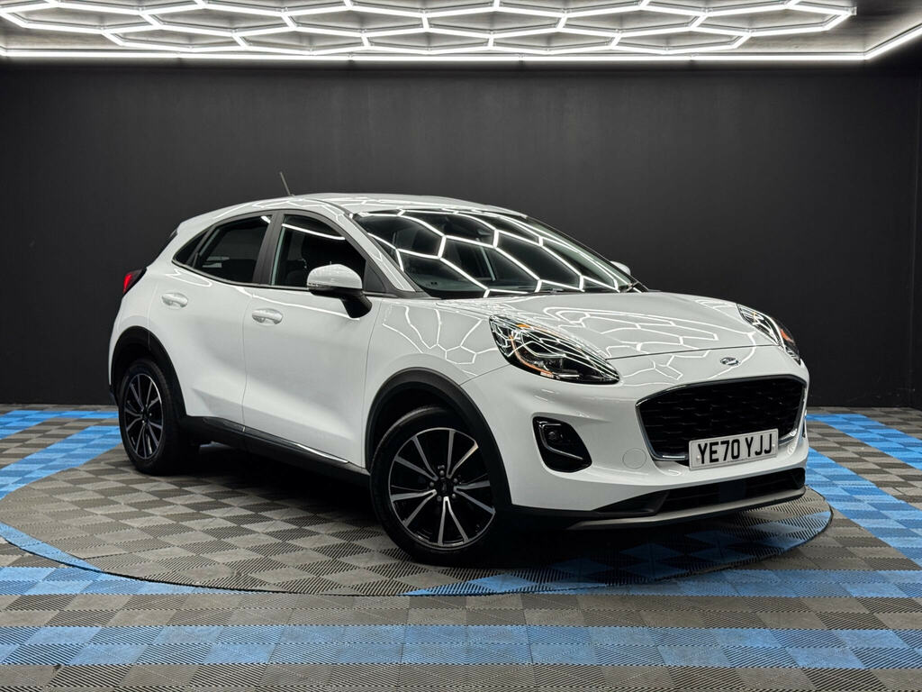 Ford Puma 1.0T Ecoboost Mhev Titanium Euro 6 Ss White