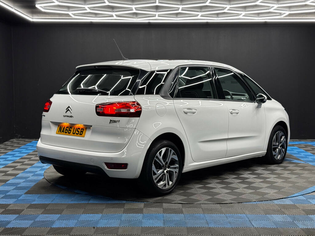 Citroen C4 Picasso 1.6 Bluehdi Selection Euro 6 Ss White #5