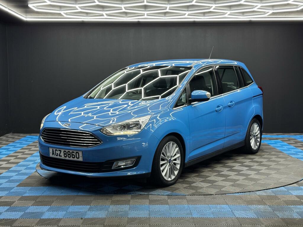 Ford Grand C-Max 1.0T Ecoboost Titanium Euro 6 Ss Blue #3