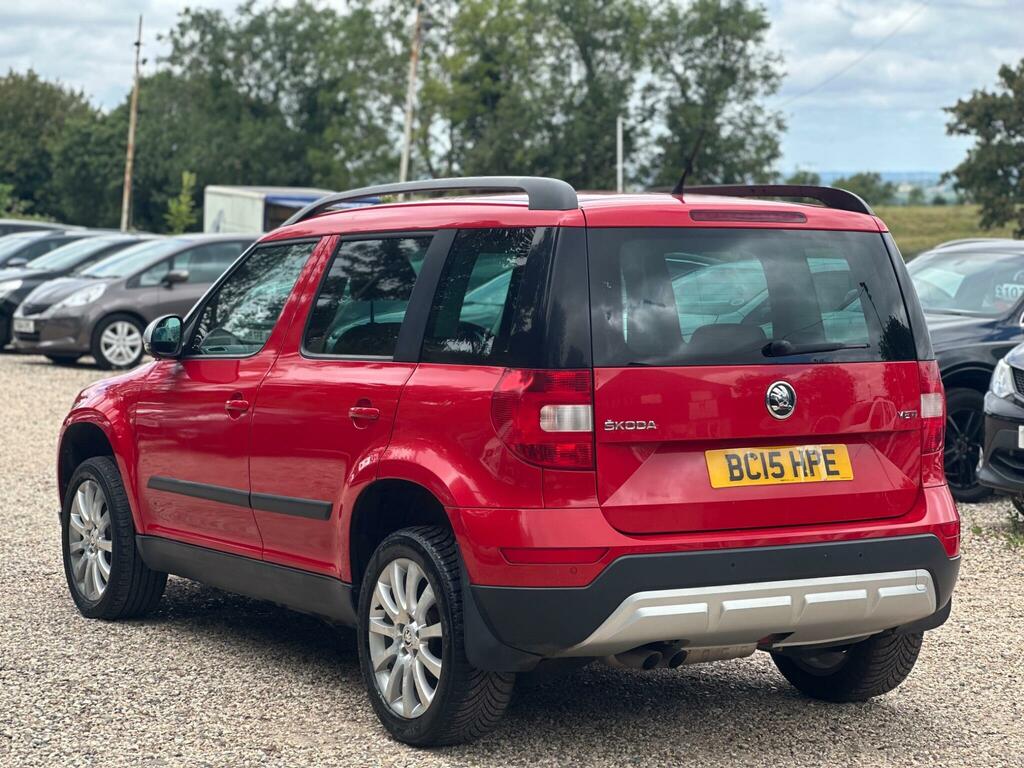 Skoda Yeti 2.0 Tdi Se Business Outdoor Euro 6 Ss BC15HPE Red #4