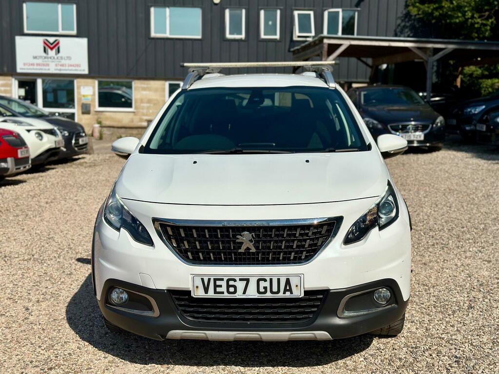 Peugeot 2008 1.6 Bluehdi Allure Euro 6 Ss VE67GUA White #3
