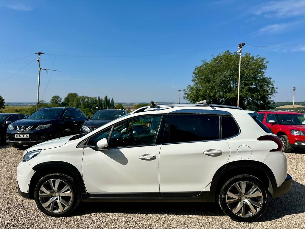 Peugeot 2008 1.6 Bluehdi Allure Euro 6 Ss VE67GUA White #5