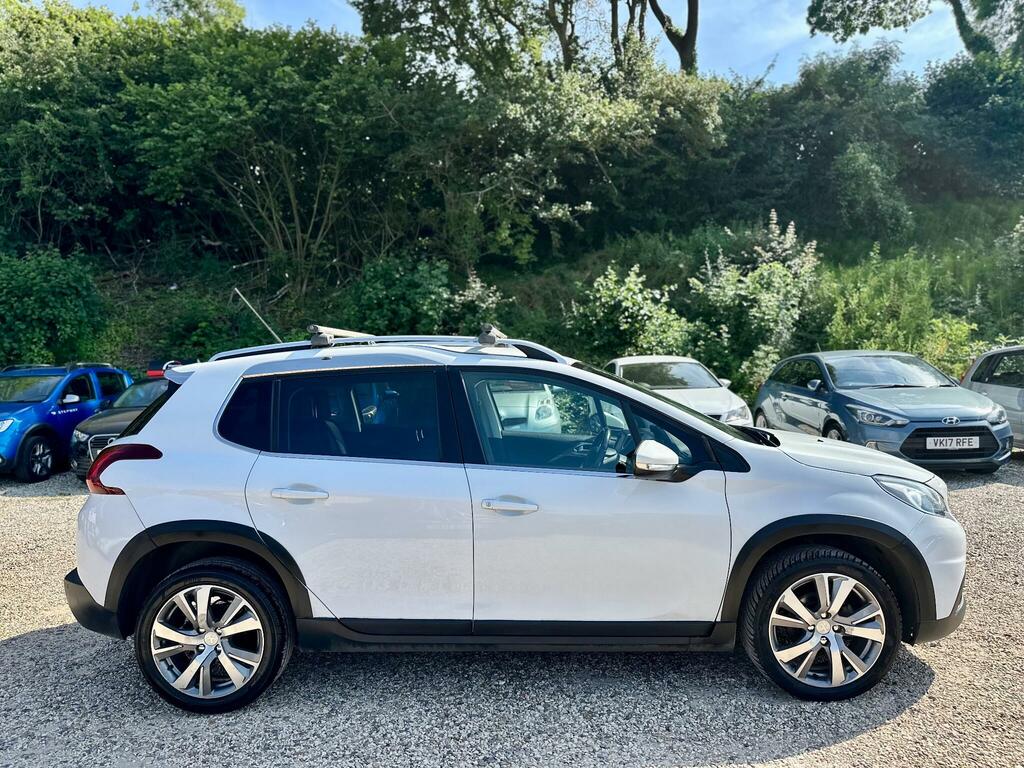 Peugeot 2008 1.6 Bluehdi Allure Euro 6 Ss VE67GUA White #4