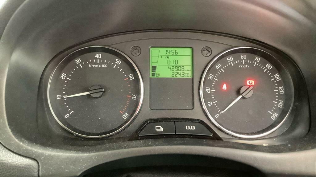 Skoda Fabia 1.2 Tdi Greenline II Euro 5 Ss Blue #12