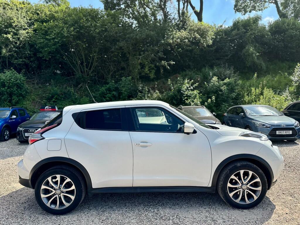 Nissan Juke 1.2 Dig-t Tekna Euro 6 Ss White #4