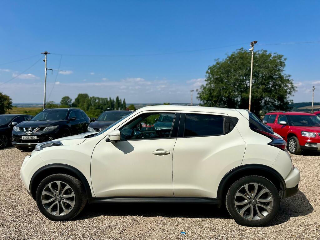 Nissan Juke 1.2 Dig-t Tekna Euro 6 Ss White #5