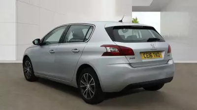 Peugeot 308 1.6 Bluehdi 120 Allure Eat6 Silver #6
