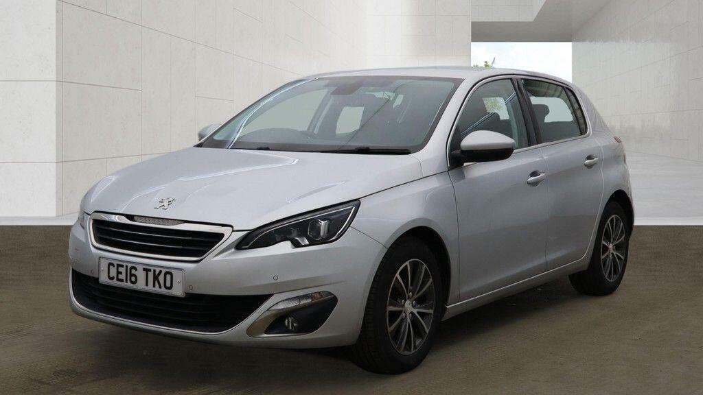 Peugeot 308 1.6 Bluehdi Allure Euro 6 Ss Silver #2