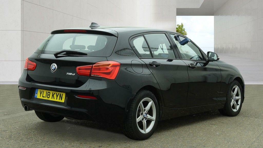 BMW 1 Series 1.5 116D Se Business Euro 6 Ss Black #4
