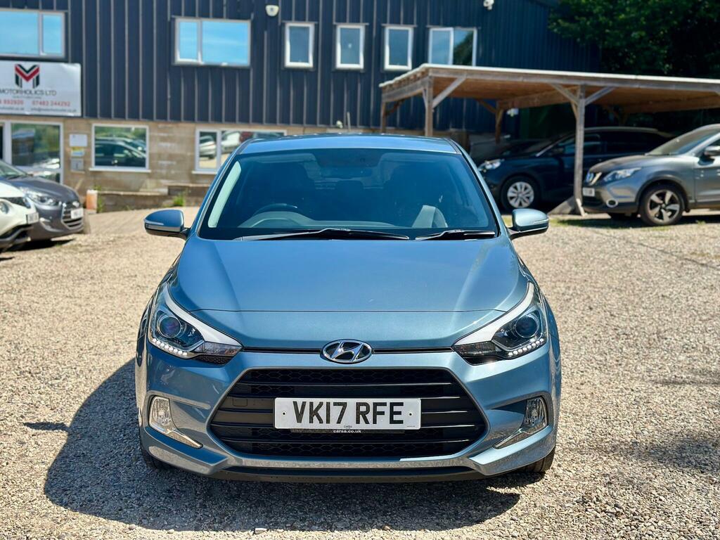 Hyundai I20 1.2 Blue Drive Sport Nav Euro 6 Ss VK17RFE Blue #3