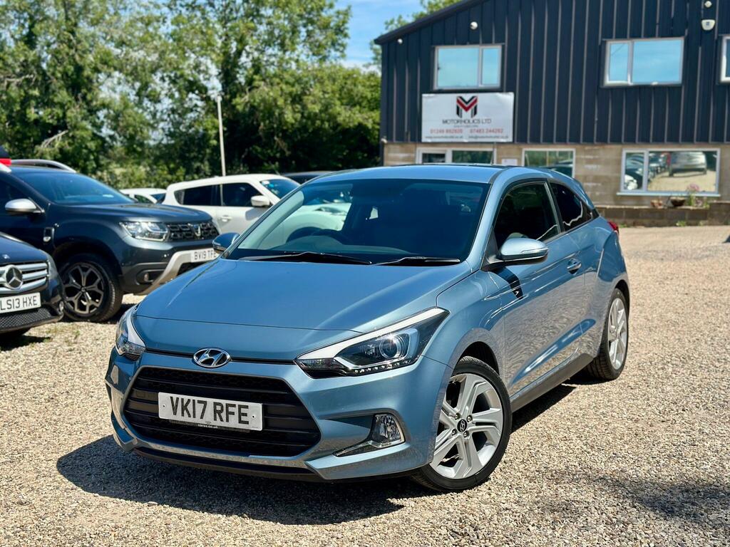 Hyundai I20 1.2 Blue Drive Sport Nav Euro 6 Ss VK17RFE Blue #2