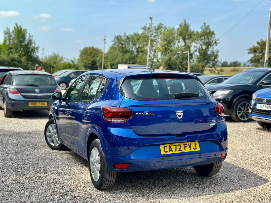 Dacia Sandero 1.0 Tce Comfort Euro 6 Ss CA72FVJ Blue #6