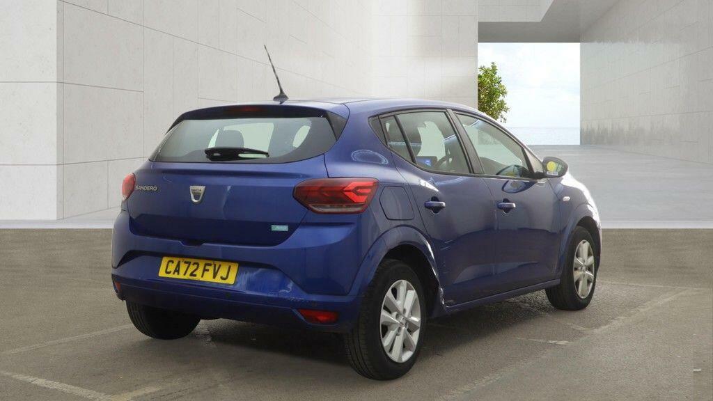 Dacia Sandero 1.0 Tce Comfort Euro 6 Ss Blue #5