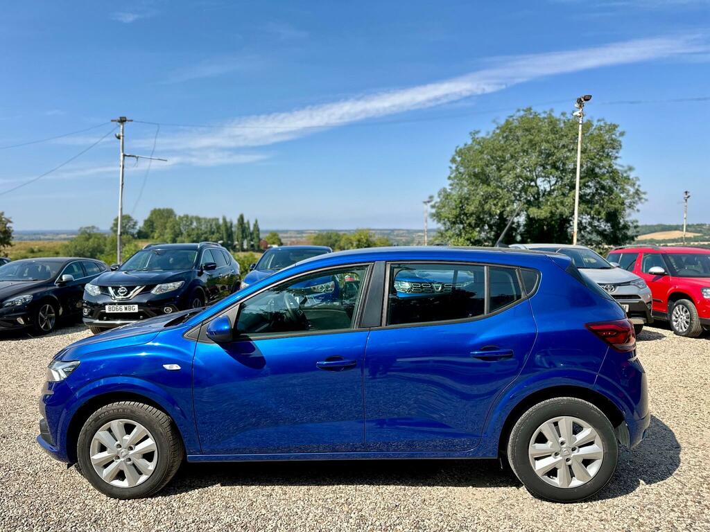 Dacia Sandero 1.0 Tce Comfort Euro 6 Ss CA72FVJ Blue #5
