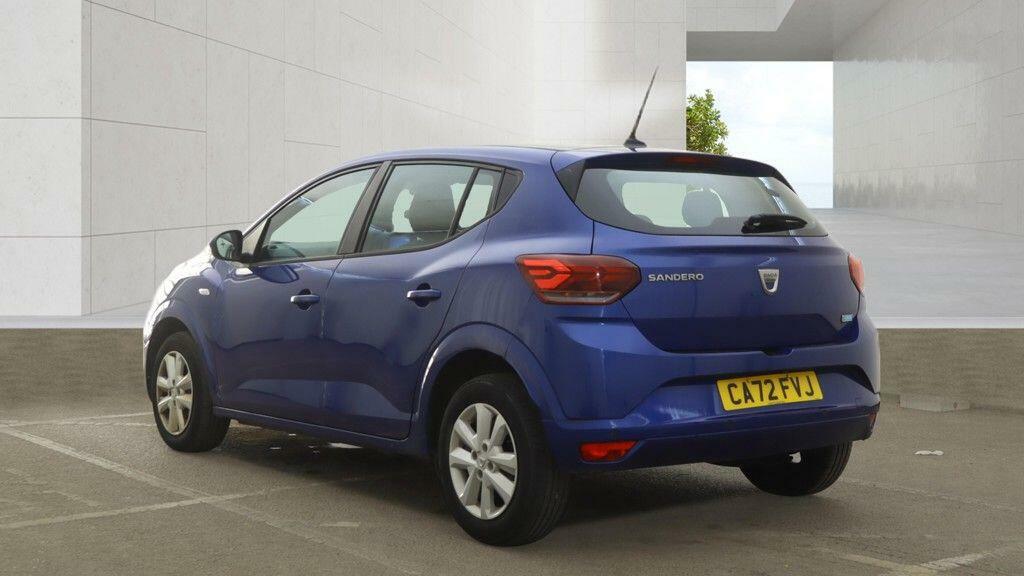 Dacia Sandero 1.0 Tce Comfort Euro 6 Ss Blue #4