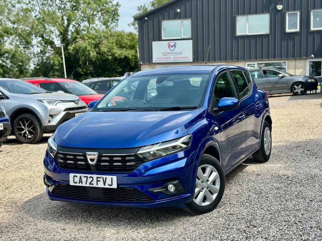 Dacia Sandero 1.0 Tce Comfort Euro 6 Ss CA72FVJ Blue #2
