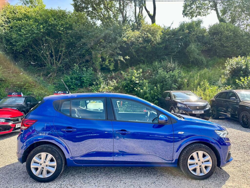 Dacia Sandero 1.0 Tce Comfort Euro 6 Ss CA72FVJ Blue #4