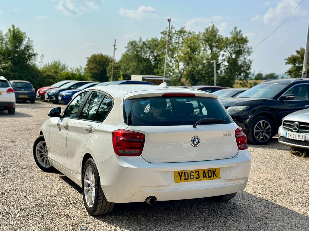BMW 1 Series 1.6 116D Ed Efficientdynamics Euro 5 Ss YD63AOK White #6