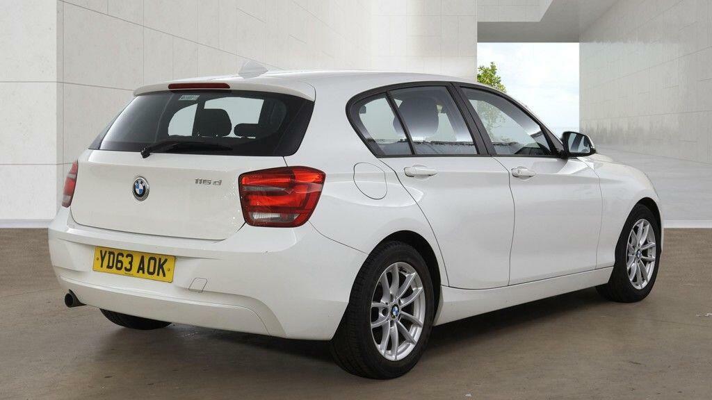 BMW 1 Series 1.6 116D Ed Efficientdynamics Euro 5 Ss White #5