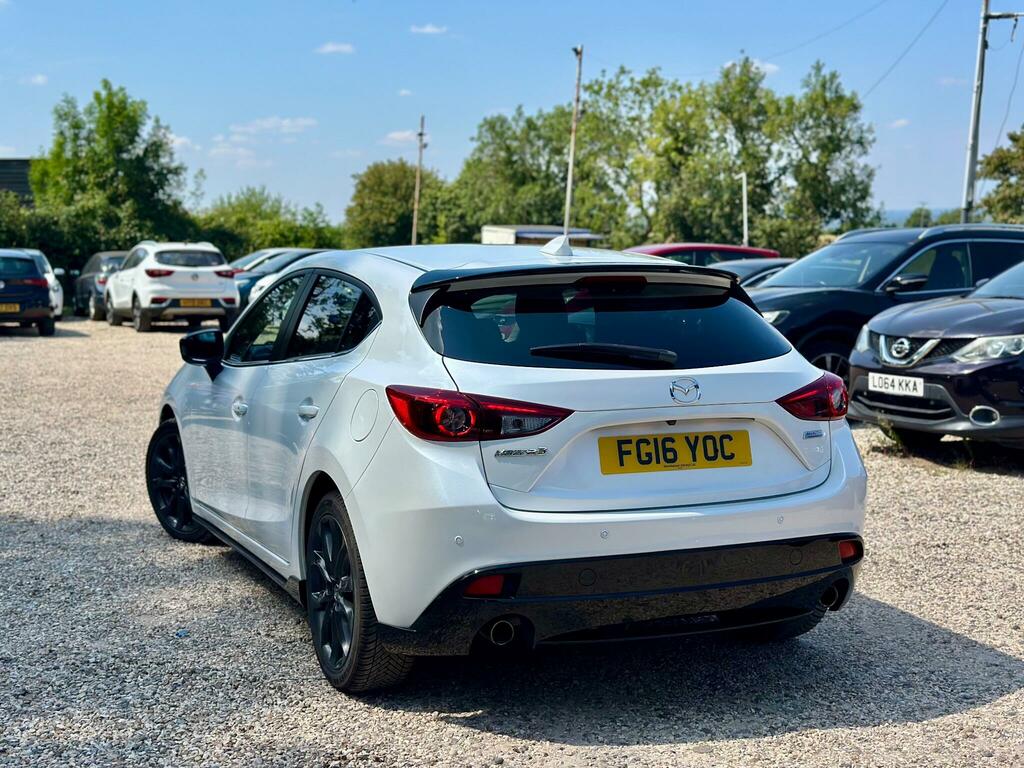 Mazda 3 2.0 Skyactiv-g Sport Black Euro 6 Ss White #5