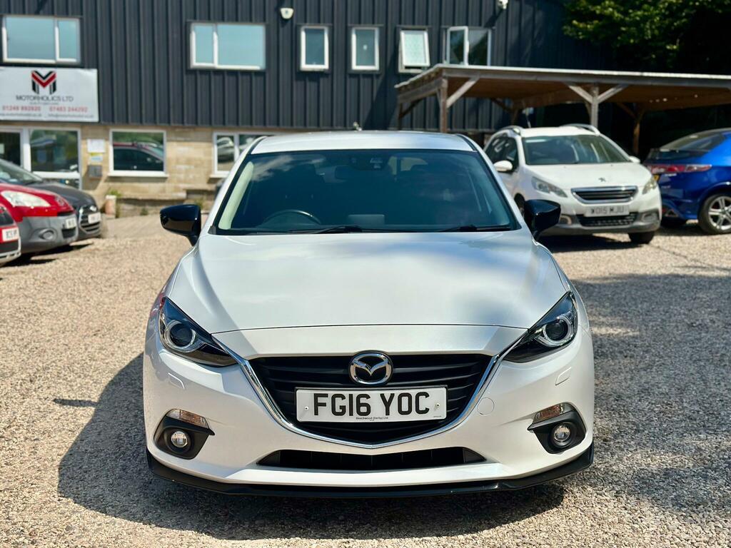 Mazda 3 2.0 Skyactiv-g Sport Black Euro 6 Ss White #3